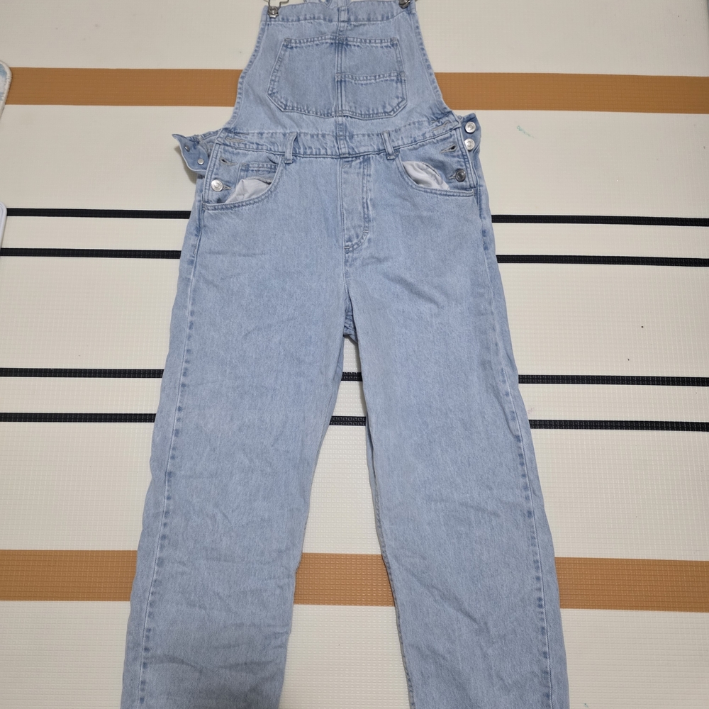 We The Free Small Size Light Blue Denim Overalls